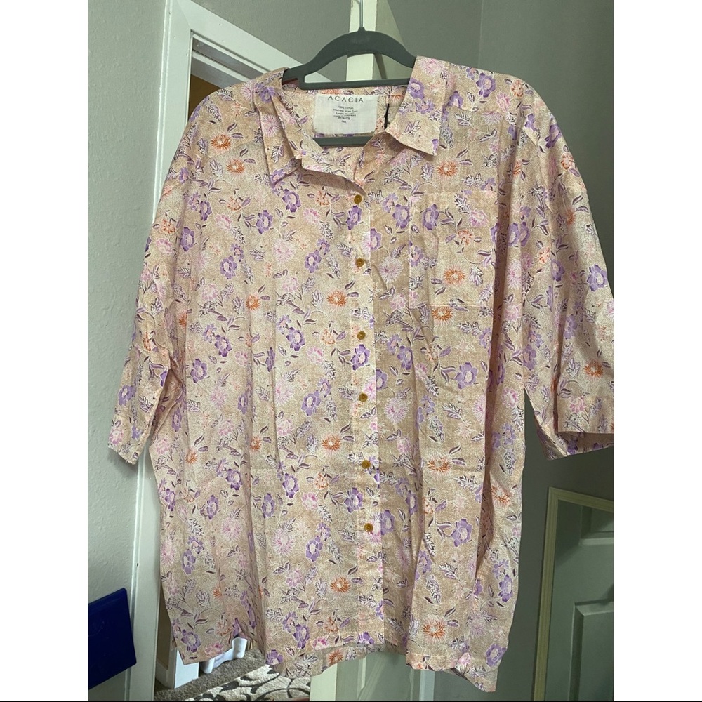 *SOLD*Acacia Swimwear Demi Top in Dahlia